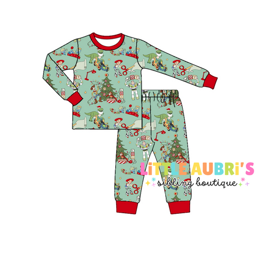 FESTIVE TOYS Pajama Set (*SHIPS LATE OCT)