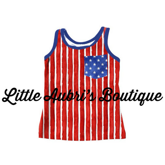 PREORDER All American Style 1 Pocket Tank CLOSES 2/2
