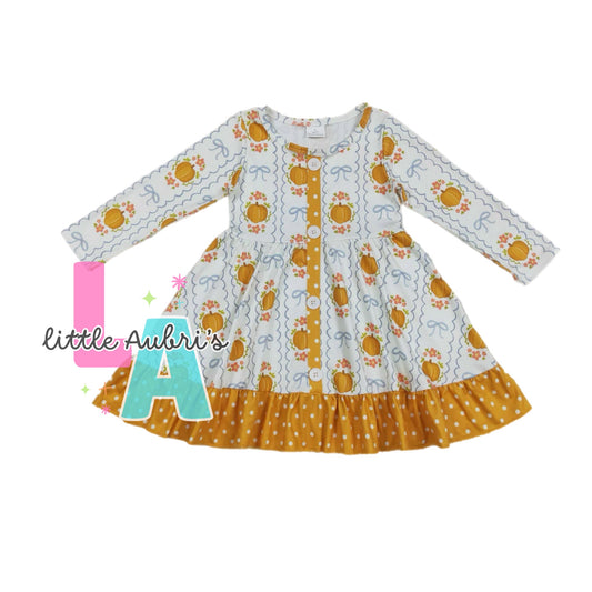 Floral Pumpkins Dress ETA Late August