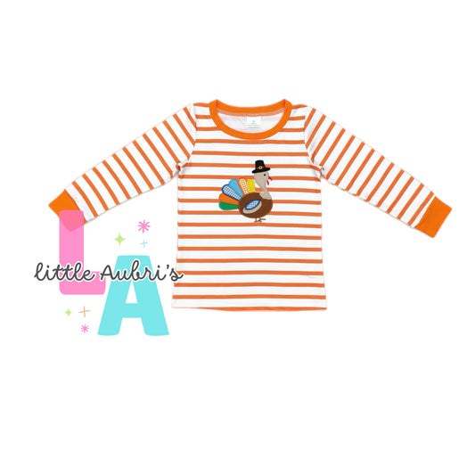 Embroidered Turkey Shirt ETA Late August