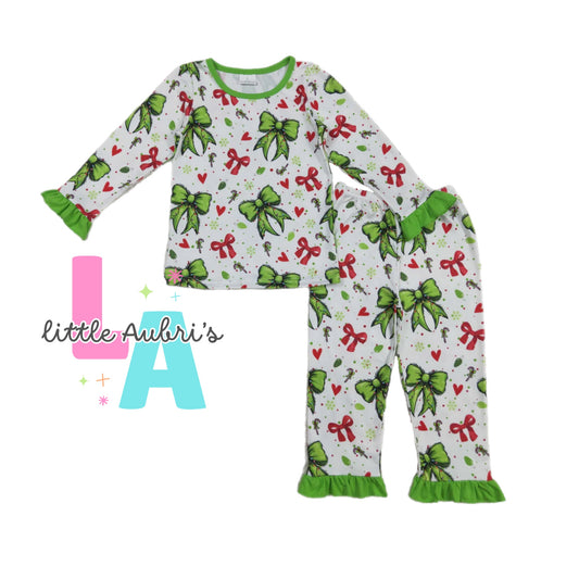 Mean One Bow Pajama Set ETA Late August