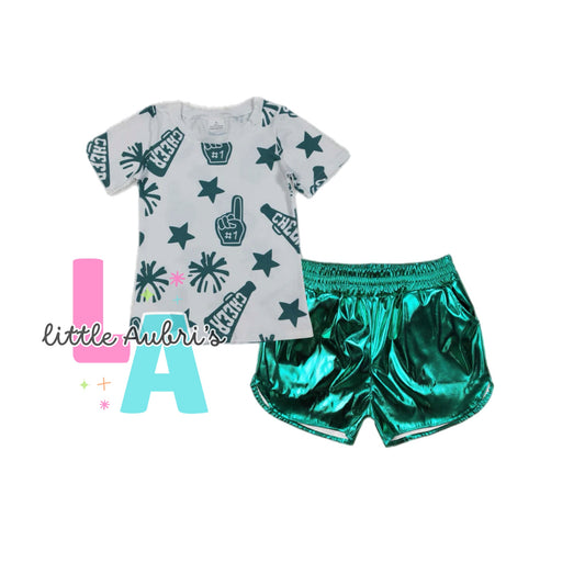 Green Cheer Short Set ETA Late August
