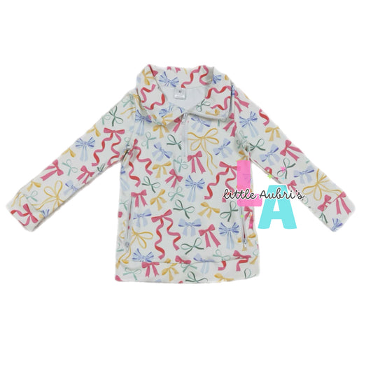 Bow Zip Yoga Pullover ETA Late Sept