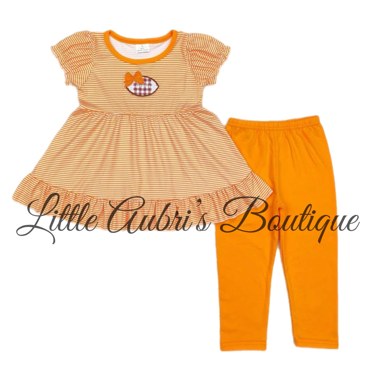 Yellow Football Bow Pants Set ETA Mid November