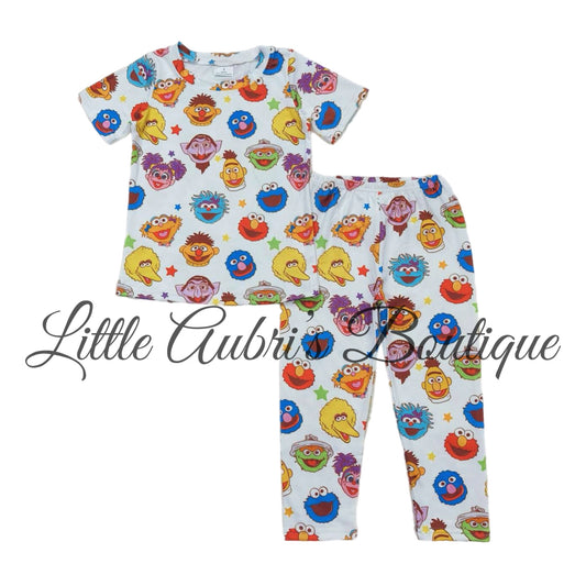 Sesame Friends Pajama Set ETA Mid November