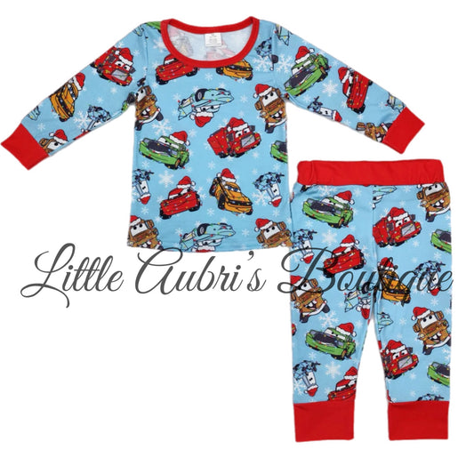 Festive Cars Pajama Pants Set ETA End November