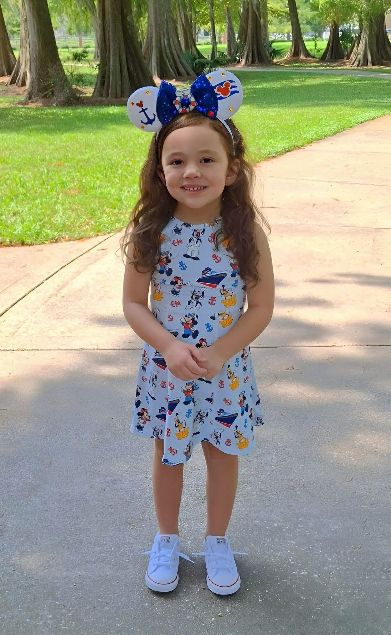 MOUSE CRUISE Athletic Dress + Detached Shorts Set (*SHIPS LATE NOV)
