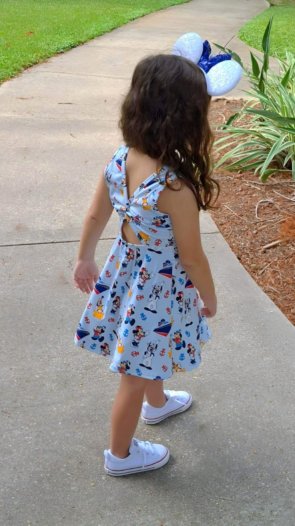 MOUSE CRUISE Athletic Dress + Detached Shorts Set (*SHIPS LATE NOV)