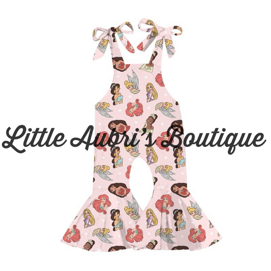 PREORDER #1003 Fit for a Princess Tie Jumpsuit CLOSES 3/1