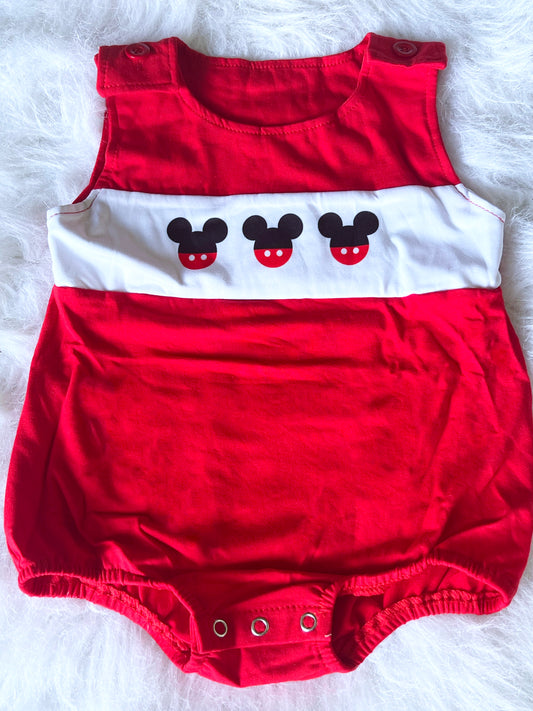 Take Me to the Mouse Boy Romper