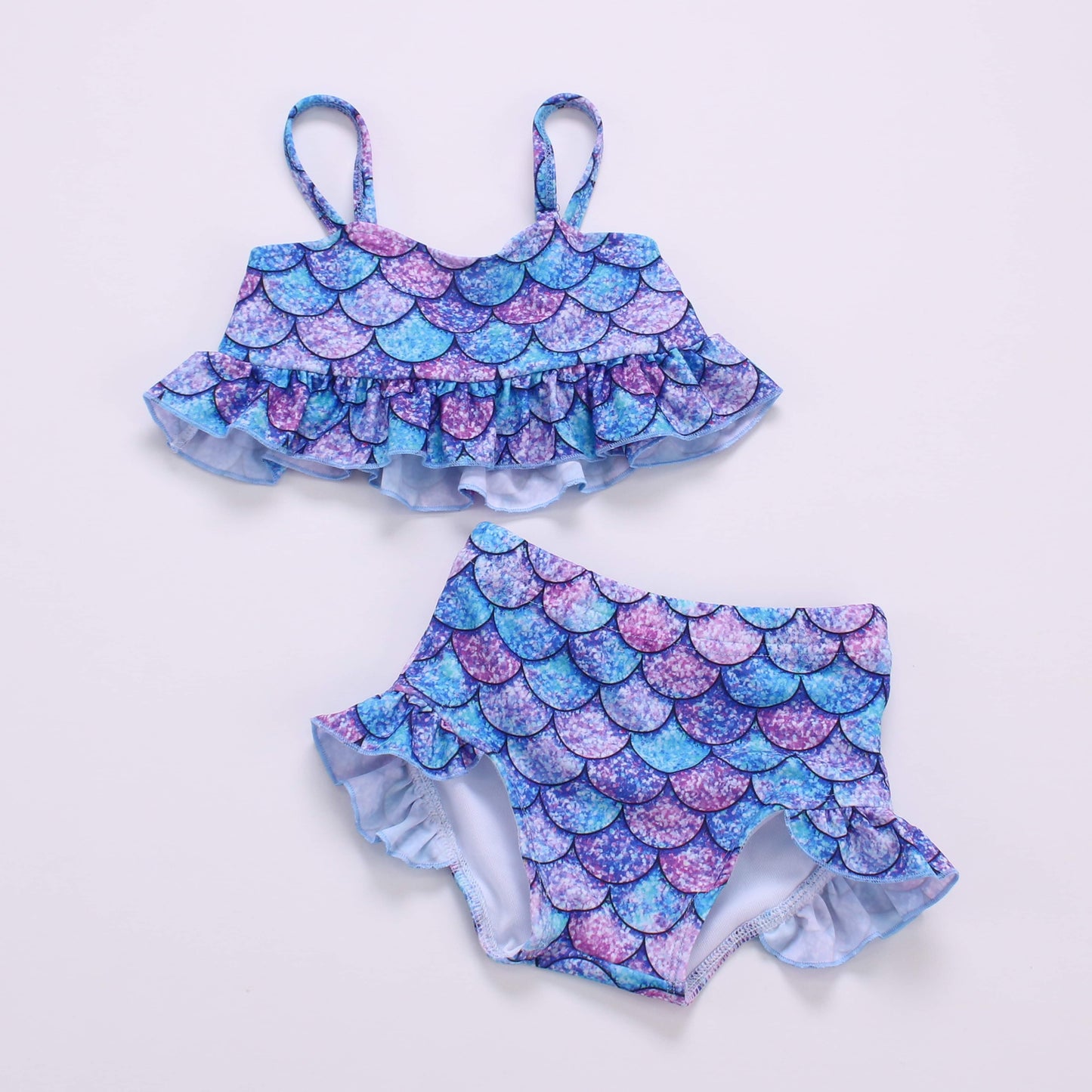 Mermaid Scales Two Piece Swimsuit