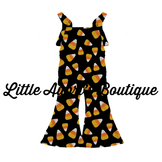 PREORDER Candy Corn Knotted Jumpsuit CLOSES 6/30