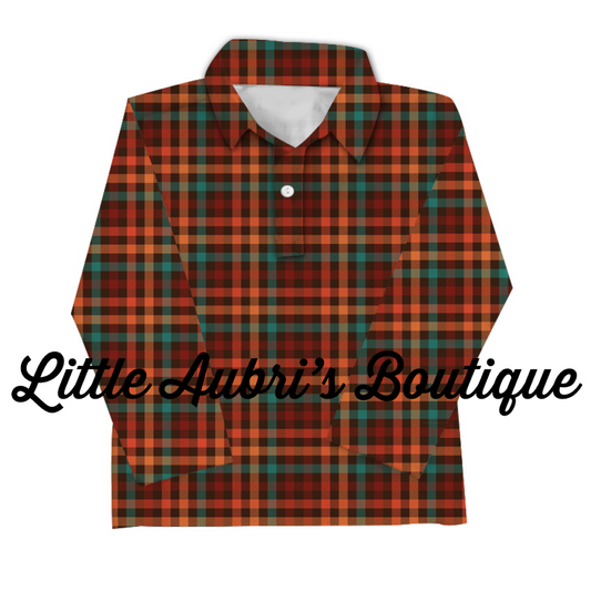 PREORDER Harvest Plaid Henley CLOSES 8/18