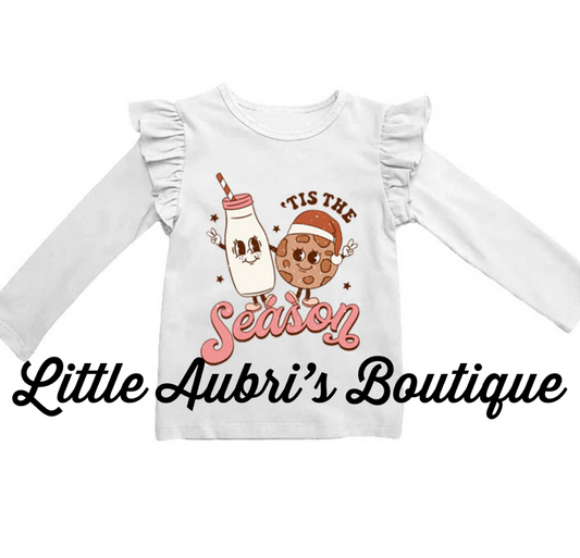 PREORDER Tis the Season Ruffle Tee CLOSES 7/28