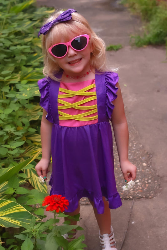 Rapunzel Pinafore Dress