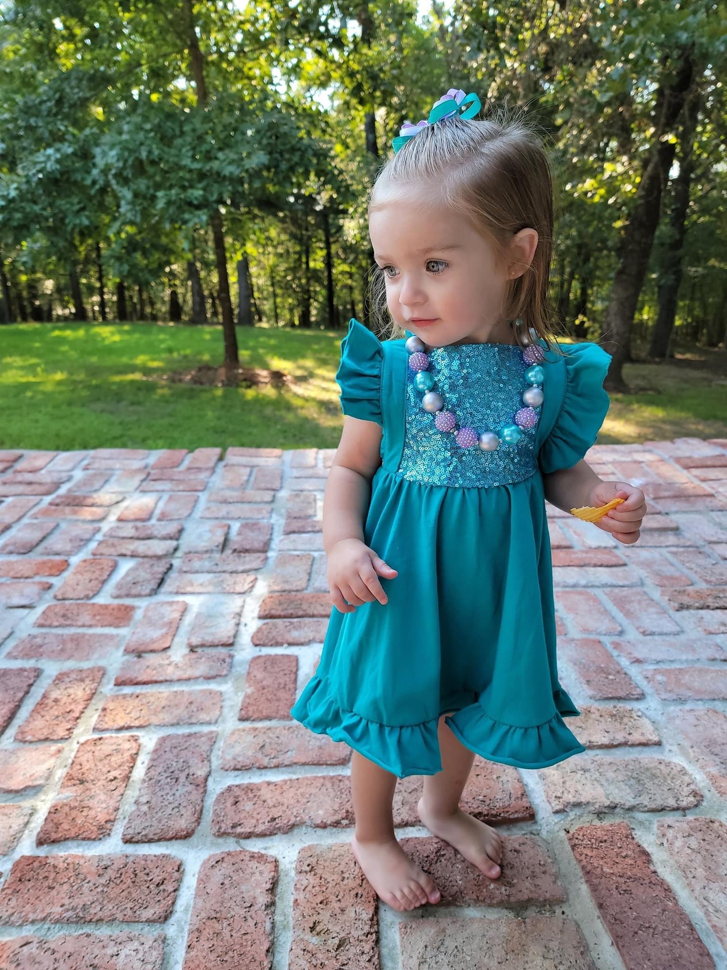 Elsa Pinafore Dress