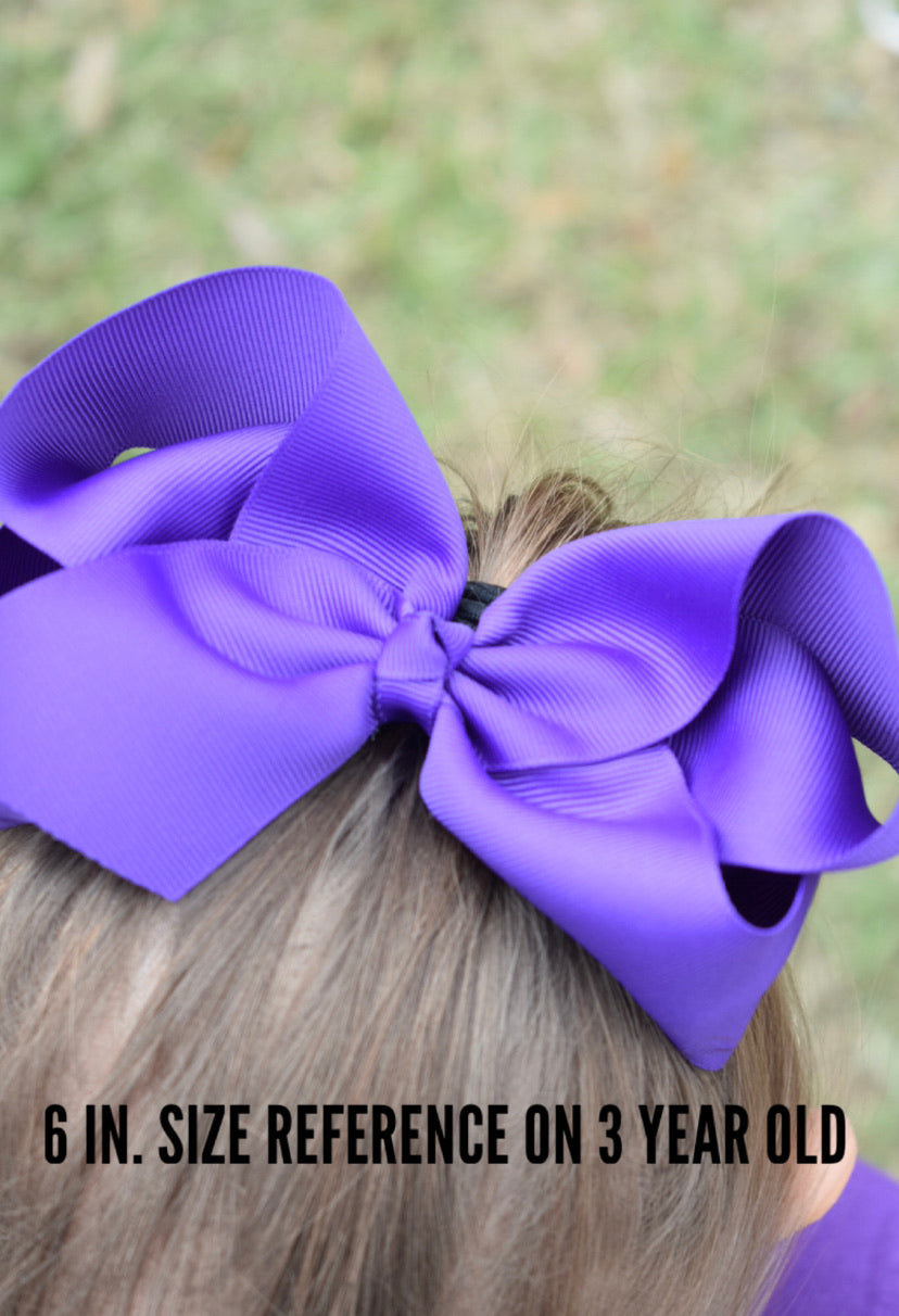 6 in. Shimmer Bow