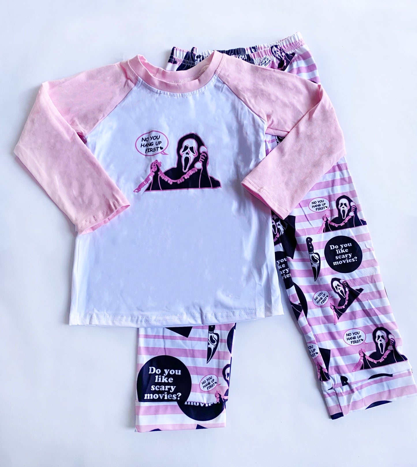 Scream Kid Graphic Tee and Pajama Pants