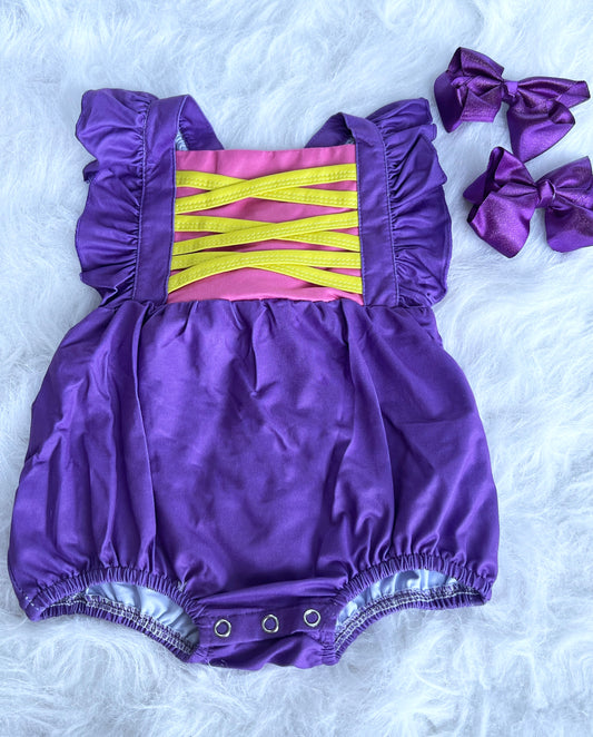 Rapunzel Bubble Romper