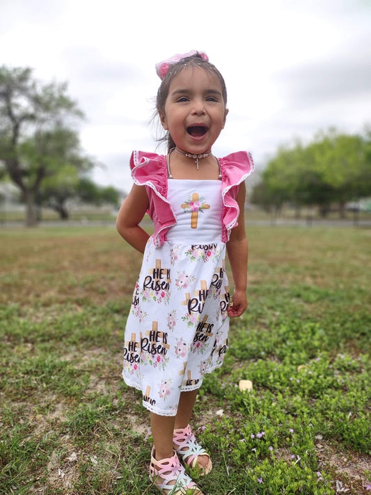 He is Risen Lace Dress