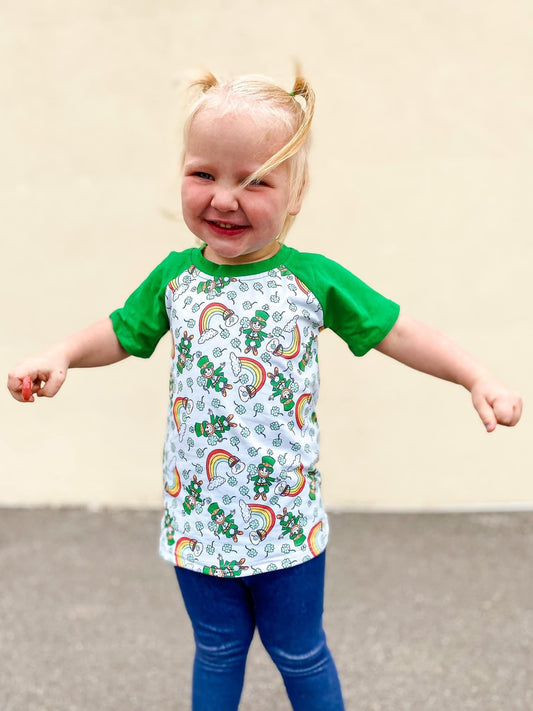 Luck of the Irish Raglan