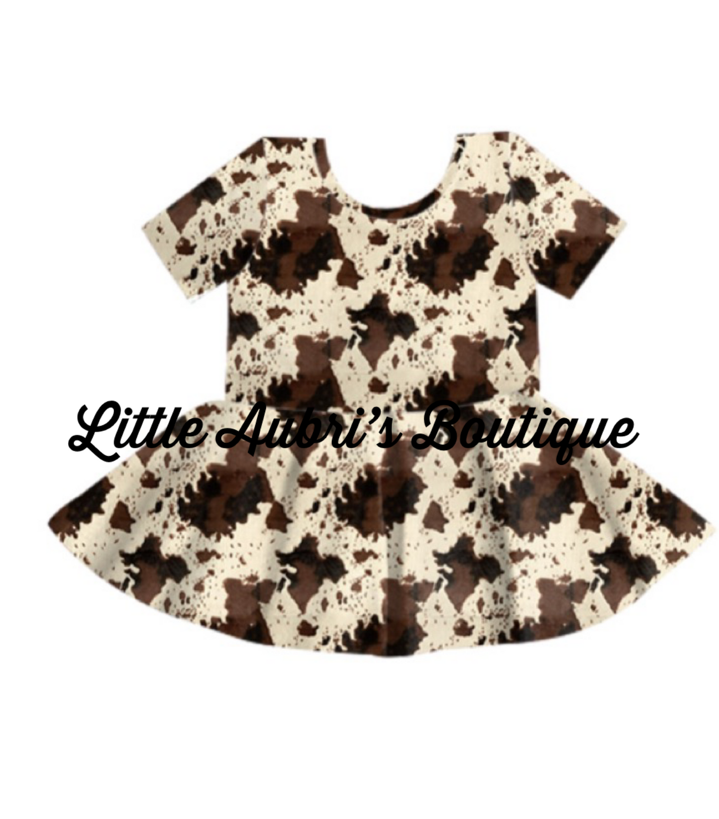 Adult Cow Peplum