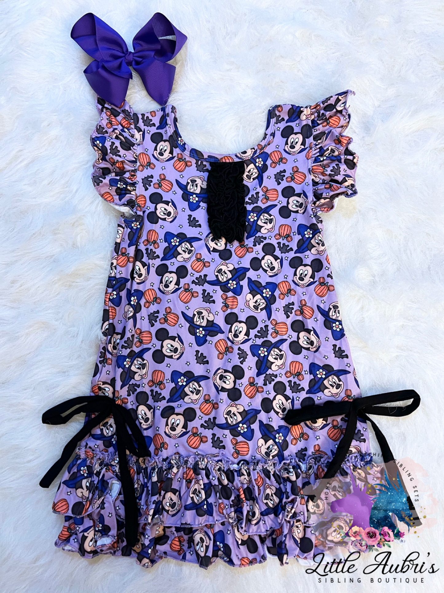 Halloween Mouse Pajama Dress