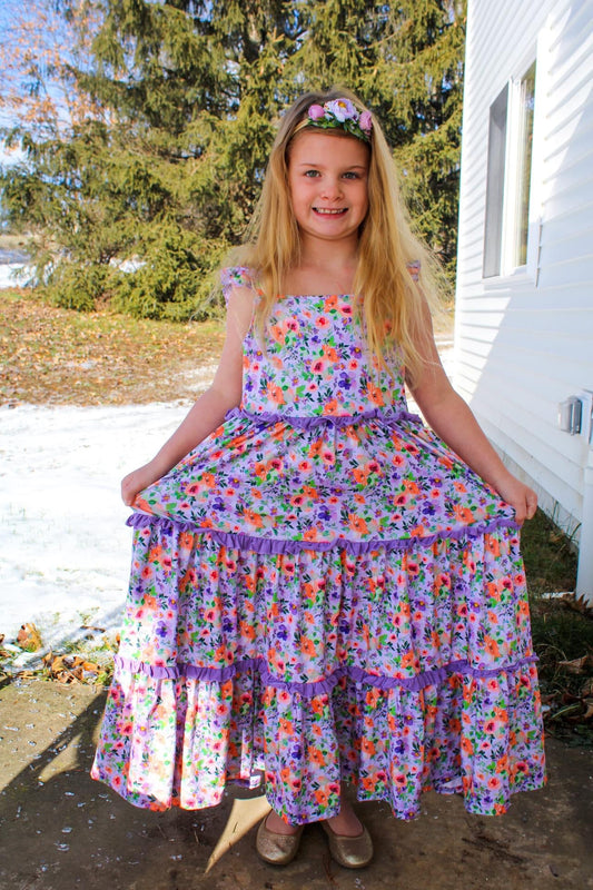 Flowers in Bloom Maxi Dress