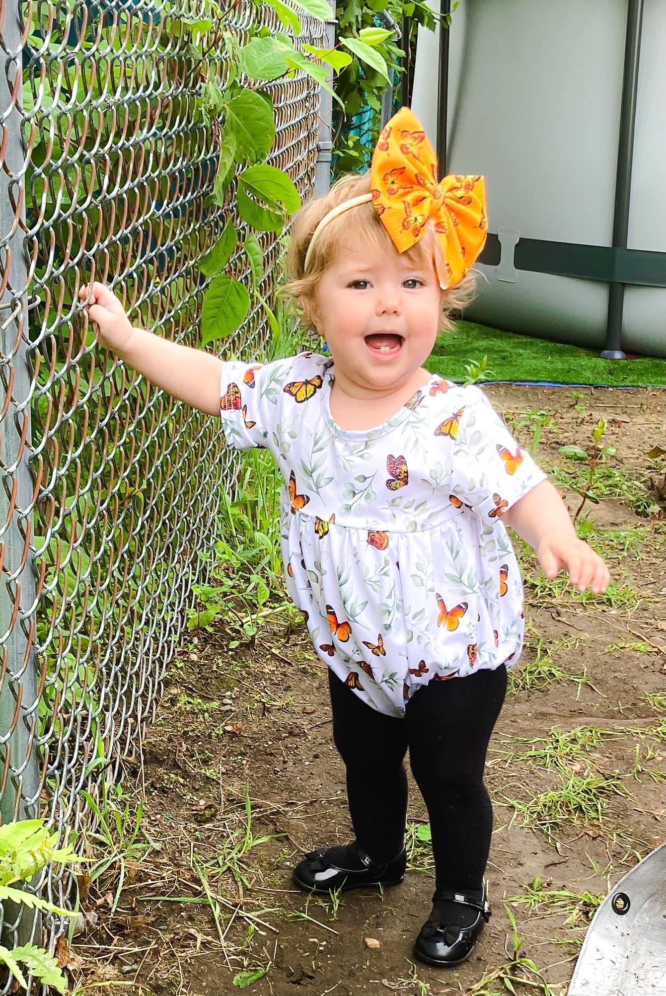 Butterfly Kisses Bubble Romper