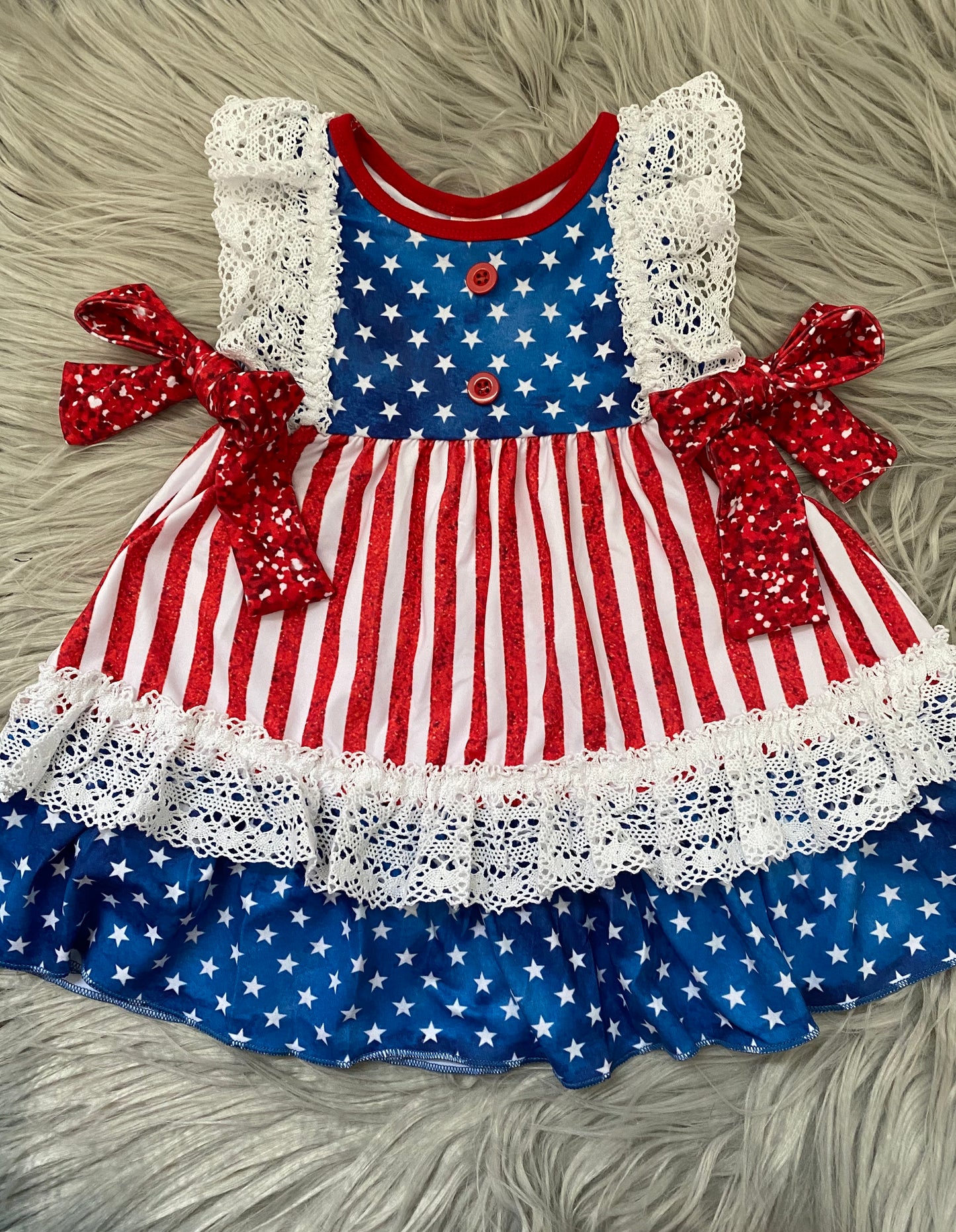 All American Lace Dress