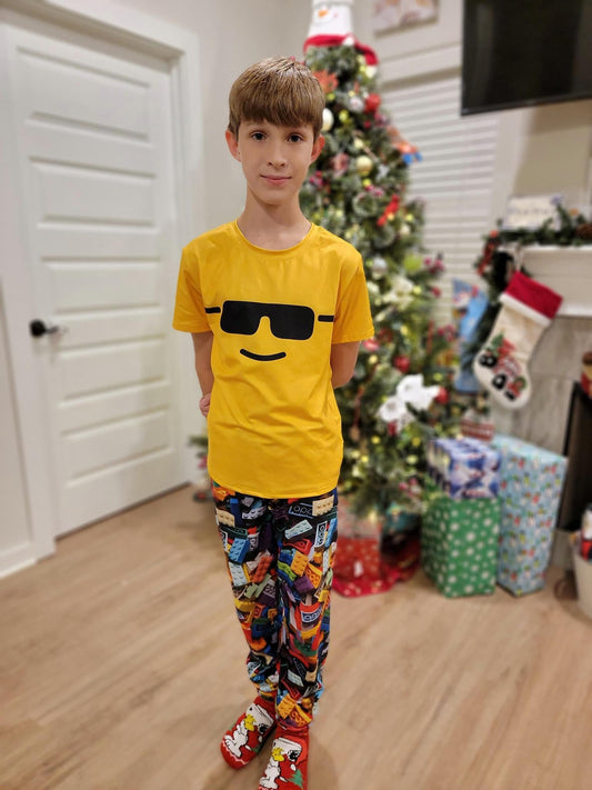 Cool Kid Building Blocks Pajama Set