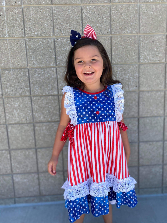 All American Lace Dress